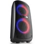 NGS Altavoz Portable Bluetooth WILD TEMPER 200W con TWS y Luces LED RGB, USB, AUX IN, Batería de 5 Horas